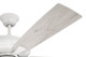 Eos Frost 4 Light 52" Ceiling Fan (ECF114W5-WWOK)