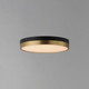 Dapper LED Flush Mount (59702WTBKAB)