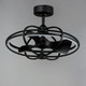 Corona Fan LED Fandelight (61002BK)