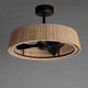 Tulum LED Outdoor Fandelight (61012NADBZ)