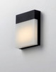Eyebrow LED Outdoor Wall Sconce (86165BK)