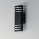 Lightray LED LED Outdoor Wall Lantern (86172BK)