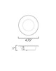 Snug LED Recessed DownLight (87655WTWT)