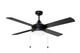 Maxim - 88794BK - 52 Ceiling Fan - Quattro - Black