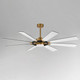 Helm 72" Ceiling Fan (88878BKNAB)