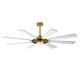 Helm 72" Ceiling Fan (88878BKNAB)