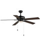 Maxim - 88937BK - 52 Ceiling Fan - Super-Max - Black