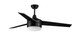 Maxim - 89909FTBK - 52 Ceiling Fan - Trio - Black