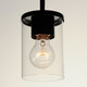 Corona One Light Mini Pendant (90200CLBK)