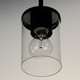 Corona One Light Mini Pendant (90200CLBK)