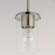 Corona One Light Mini Pendant (90200CLSN)