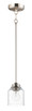 Maxim - 91260CDSN - One Light Pendant - Acadia - Satin Nickel