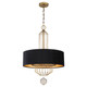 manufacturer_glass:Black Velvet Fabric On Outside