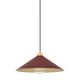 Hudson Valley - MDS1402-AGB/CRN - One Light Pendant - Clivedon - Aged Brass