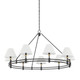 Hudson Valley - MDS1801-AGB/DB - Nine Light Chandelier - Howard - Aged Brass