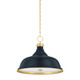 Hudson Valley - MDS300L-AGB/DBL - Four Light Pendant - Painted No. 1 - Aged Brass