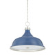 Hudson Valley - MDS300L-PN/FBL - Four Light Pendant - Painted No. 1 - Polished Nickel
