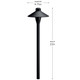 LED Path Light (15478BKB)