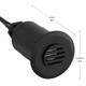 LED Recessed Louvered (15492BKB)