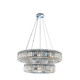 Allegri - 11775-010-FR001 - 15 Light Pendant - Rondelle - Chrome