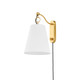 Hudson Valley - 1415-AGB - One Light Wall Sconce - Joan - Aged Brass