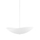Hudson Valley - 1424-WP - LED Pendant - Fabius - White Plaster