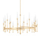 Hudson Valley - 2252-VGL - 18 Light Chandelier - Hathaway - Vintage Gold Leaf