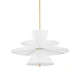 Hudson Valley - 2630-AGB - Two Light Pendant - Esperance - Aged Brass