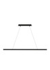 Visual Comfort Modern - 700LSDES48B-LED92730 - LED Suspension - Dessau - Nightshade Black