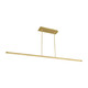 Stagger LED Linear Suspension (700LSSTG72NB-LED927)