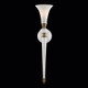 Allegri - 043621-044-WHITE - One Light Wall Sconce - Bianca - Winter Brass