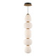 ET2 - E25165-92BKGLD - LED Pendant - Soji - Black / Gold