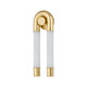 Corbett Lighting - 471-02-VPB - LED Wall Sconce - Zeme - Vintage Polished Brass