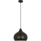 Robert Abbey - Z9874 - One Light Pendant - Dal - Deep Patina Bronze
