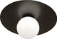 Robert Abbey - Z9875 - LED Flushmount - Dal - Deep Patina Bronze w/White