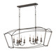 Maxim - 12169CHB - Eight Light Linear Pendant - Plumette - Chestnut Bronze