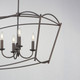 Plumette Eight Light Linear Pendant (12169CHB)