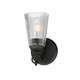 Maxim - 21391CLBK - One Light Wall Sconce - Jackson Hole - Black