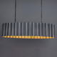 Allegra Five Light Linear Pendant (39136GMGLD)