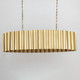 Allegra Five Light Linear Pendant (39136WBR)