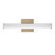 Maxim - 52150NAB - LED Bath Vanity - Rail 5CCT - Natural Aged Brass