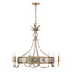Savoy House - 1-1205-8-127 - Eight Light Chandelier - Hearst - Noble Brass