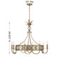 Hearst Eight Light Chandelier (1-1205-8-127)
