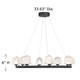 Castello LED Chandelier (1-1238-8-89)