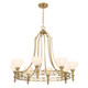 Allston Eight Light Chandelier (1-1605-8-322)