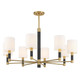 Conrad Eight Light Chandelier (1-4605-8-322)