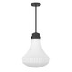 Savoy House - 7-0108-1-89 - One Light Pendant - Bartlet - Matte Black