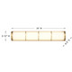 Harper LED Bathroom Vanity (8-4204-26-322)
