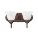Capital Lighting - 1032BB-118 - Two Light Vanity - Arthur - Burnished Bronze