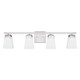 Capital Lighting - 114441BN-334 - Four Light Vanity - Baxley - Brushed Nickel